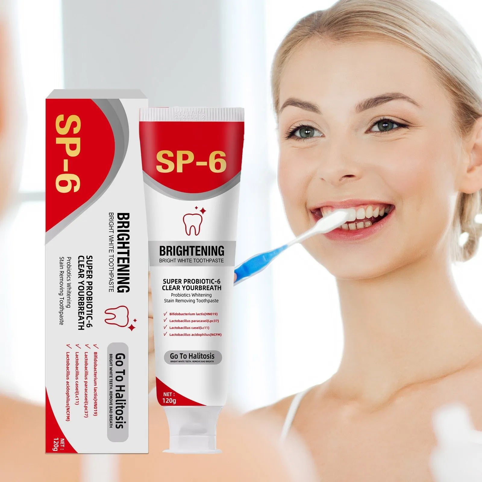 Yayashi SP6 Whitening Toothpaste 120g