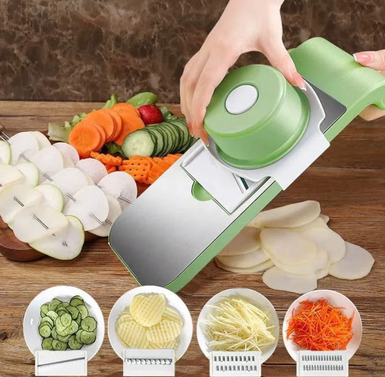 5 in 1 vegetable cutter - Vegetable slicer
